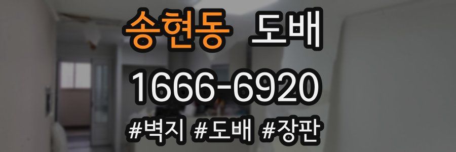 송현동 도배