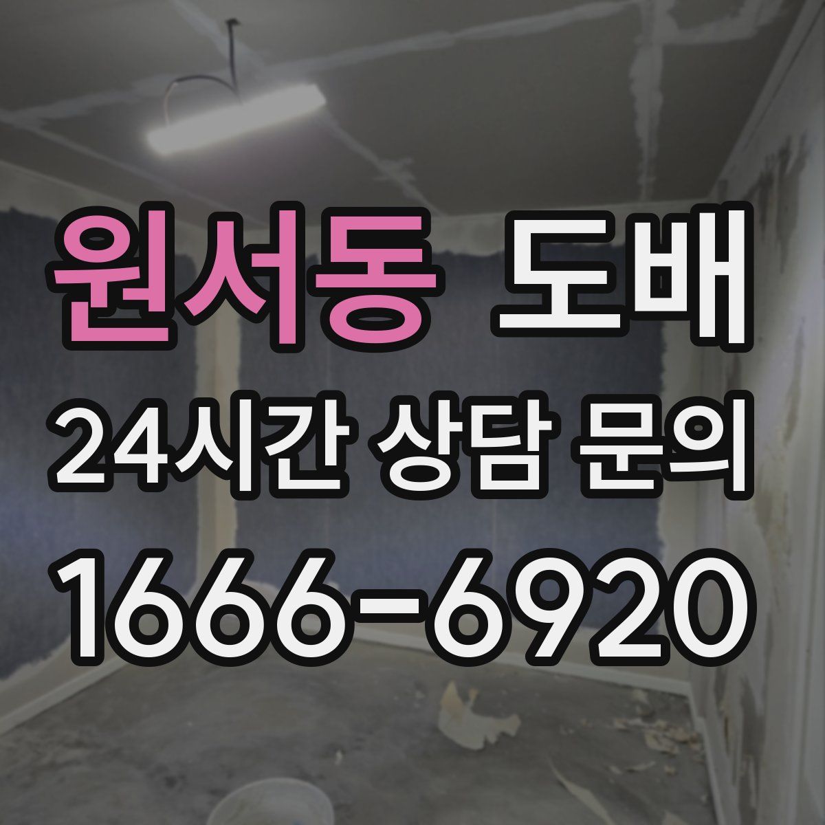 원서동 도배