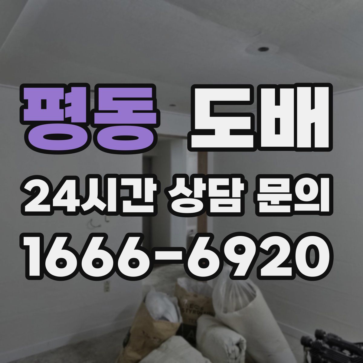 평동 도배