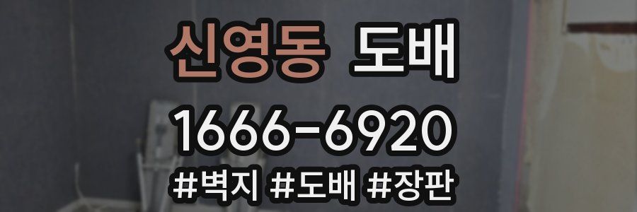 신영동 도배