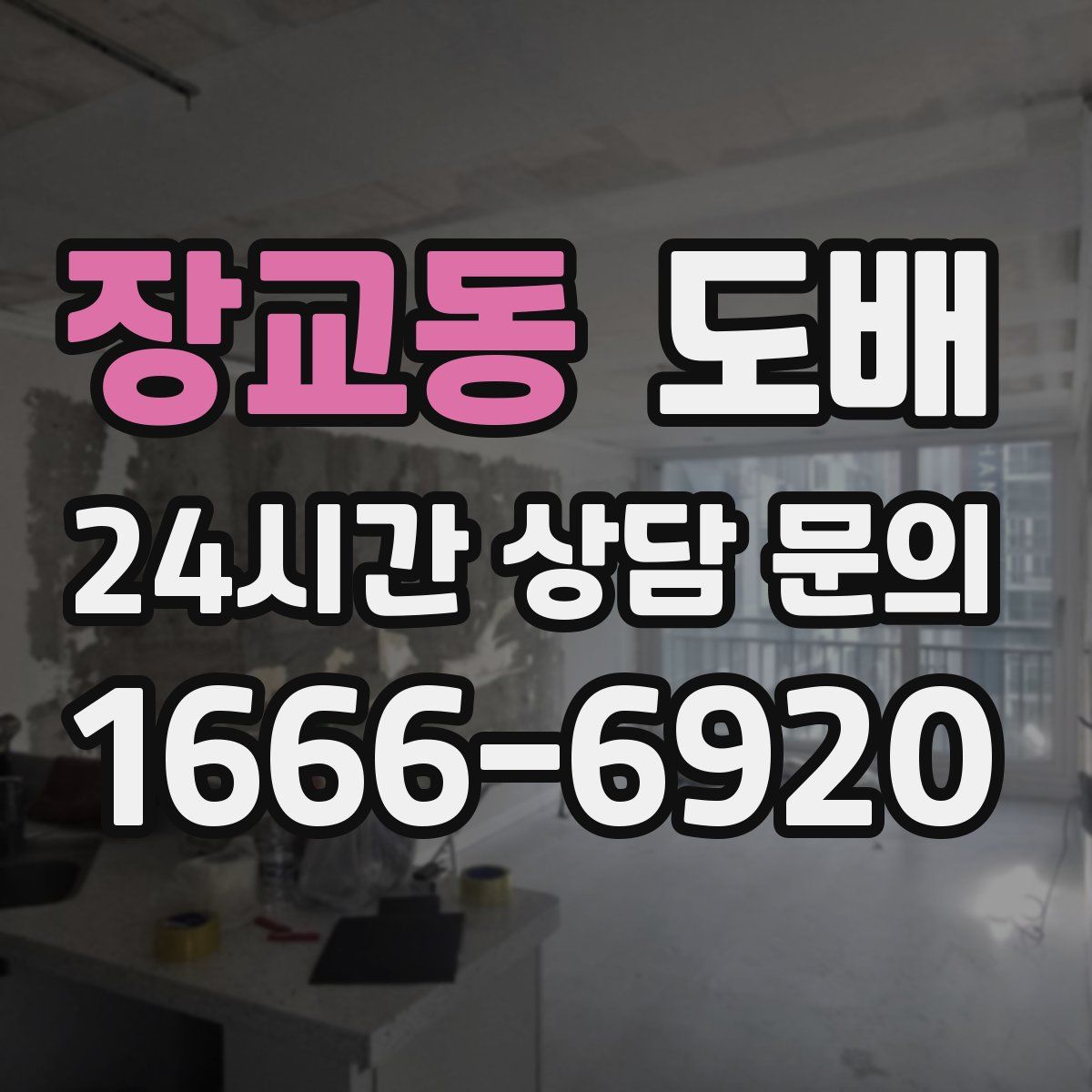 장교동 도배