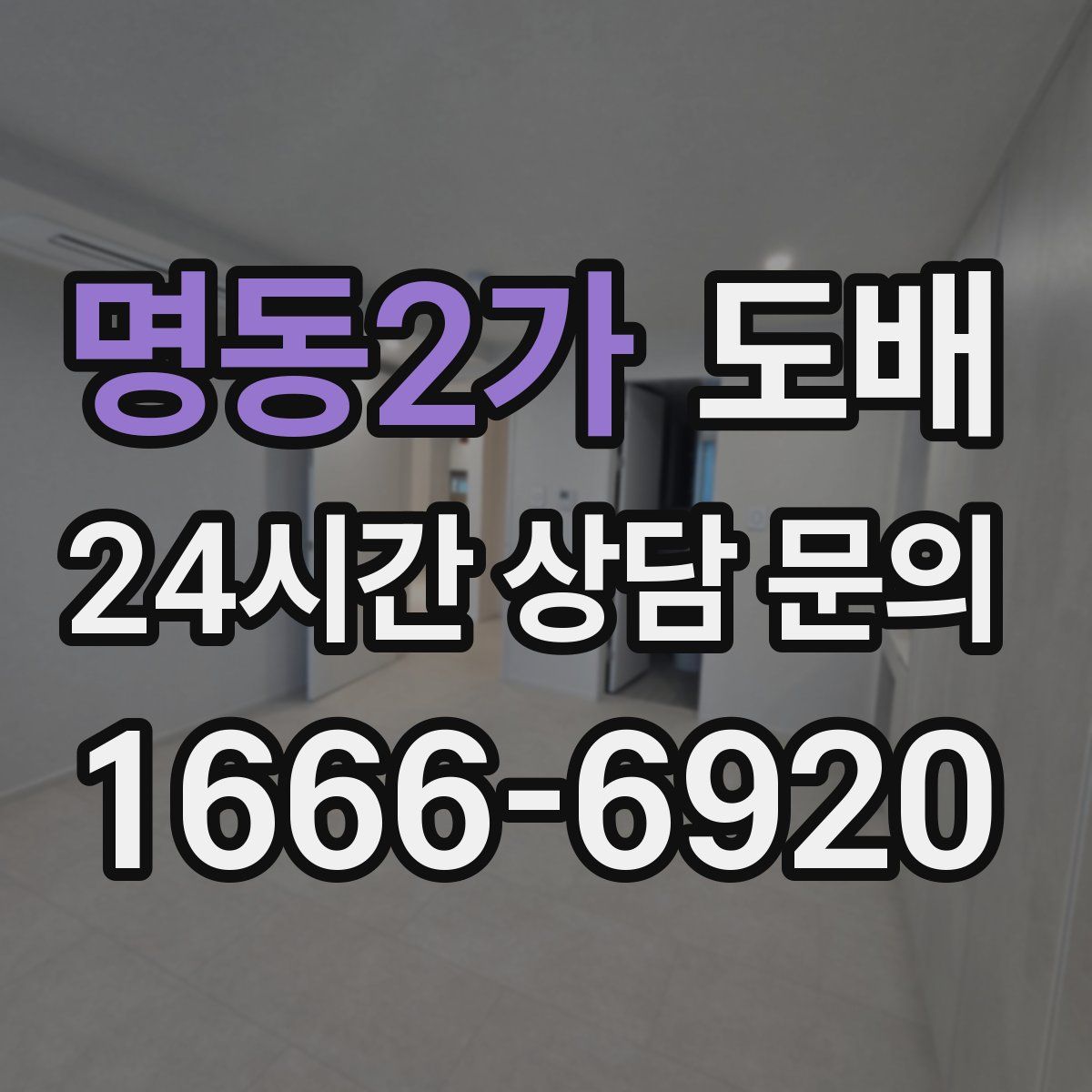 명동2가 도배
