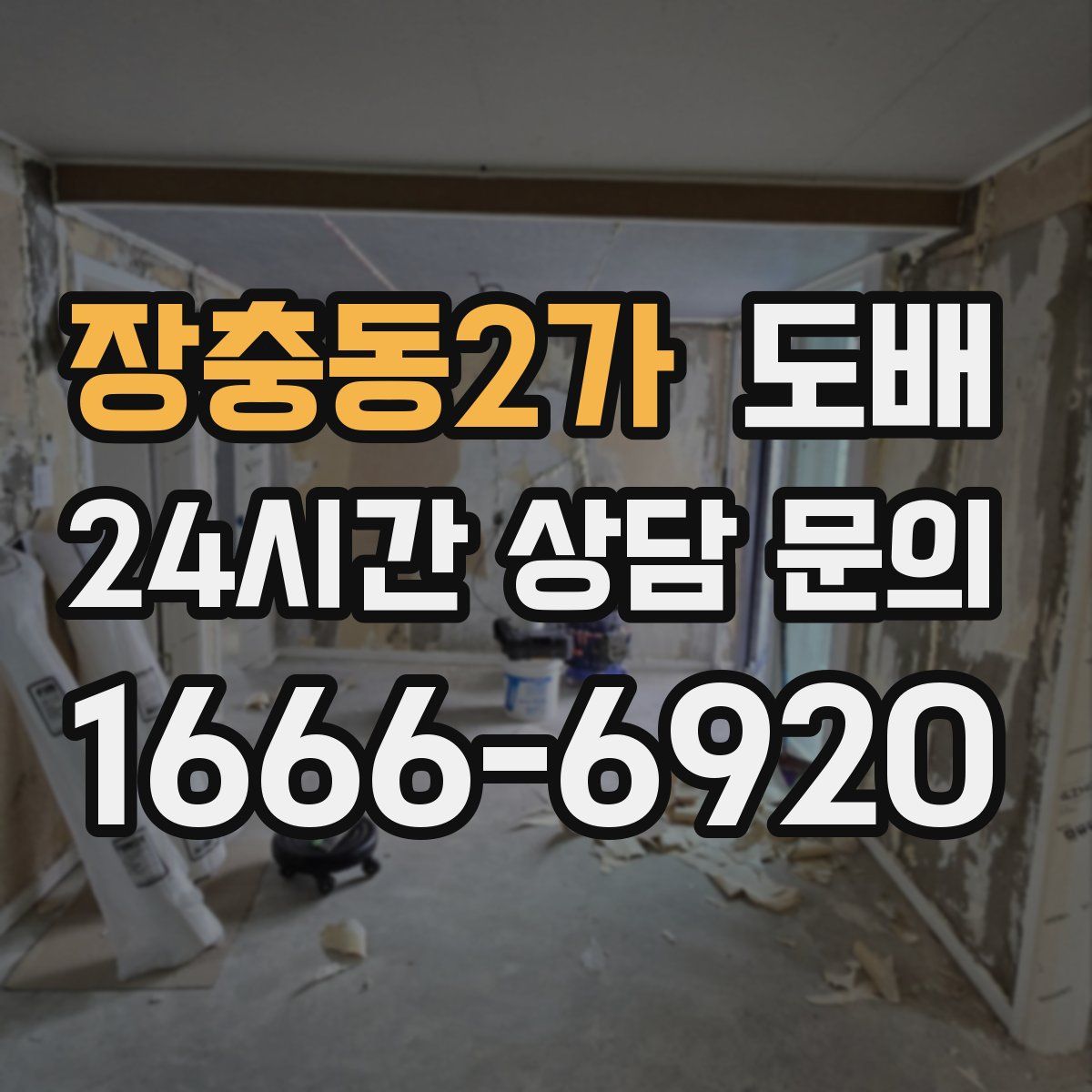 장충동2가 도배