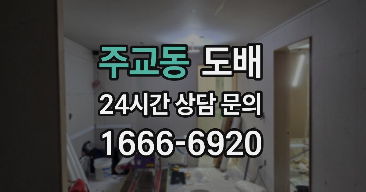 주교동 도배