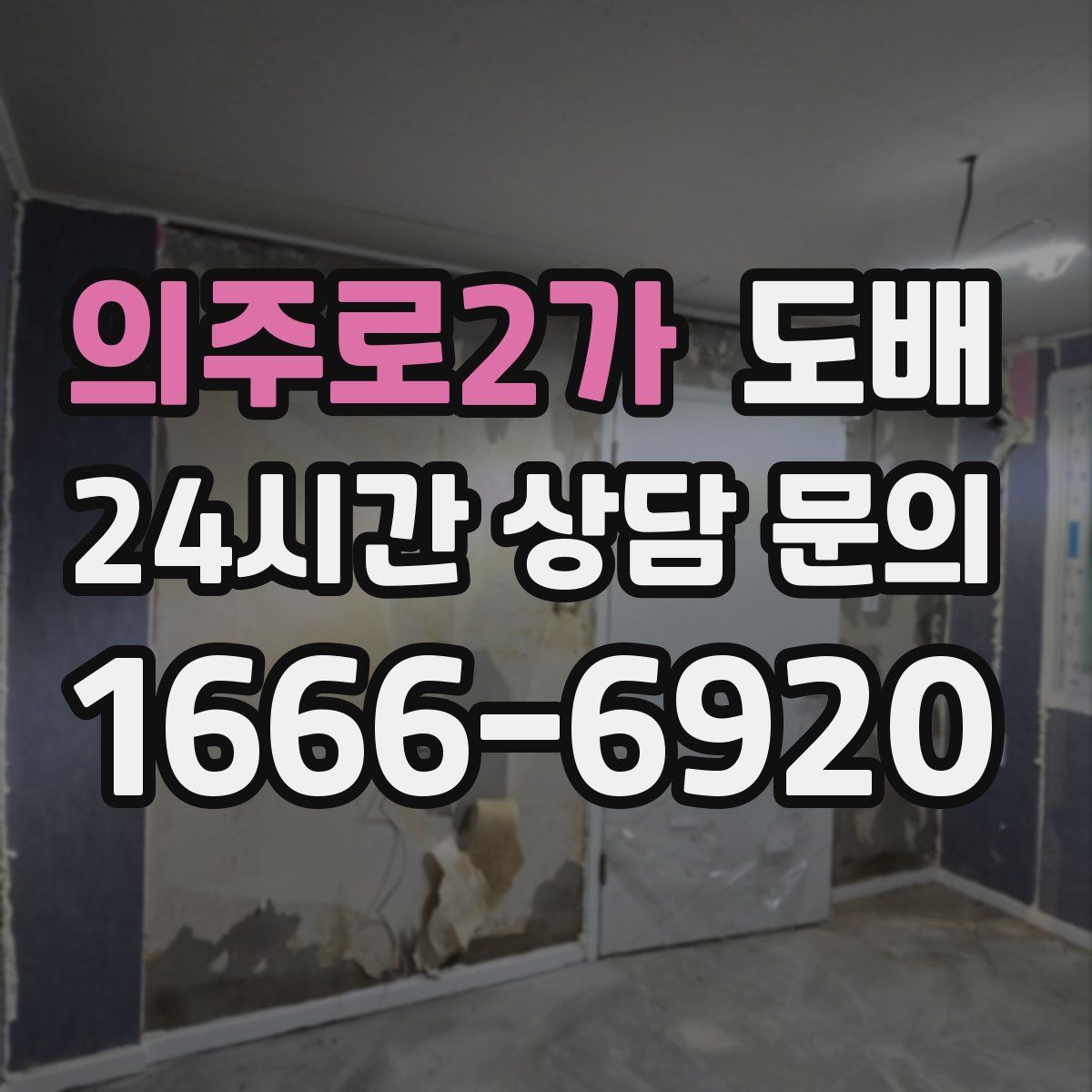 의주로2가 도배