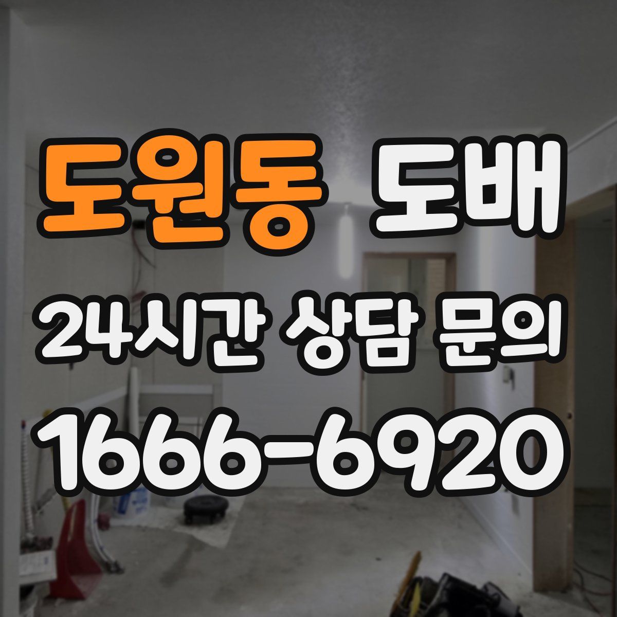 도원동 도배