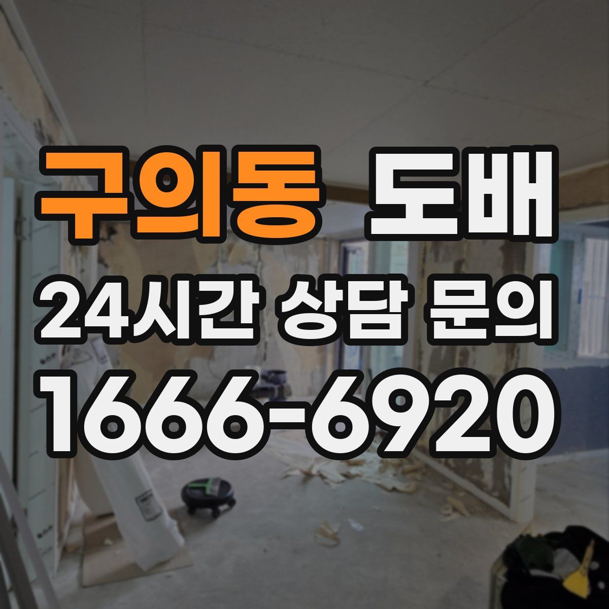 구의동 도배
