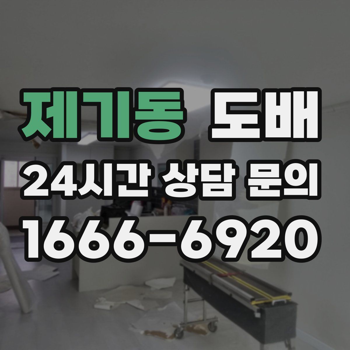 제기동 도배