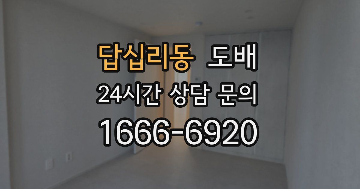 답십리동 도배