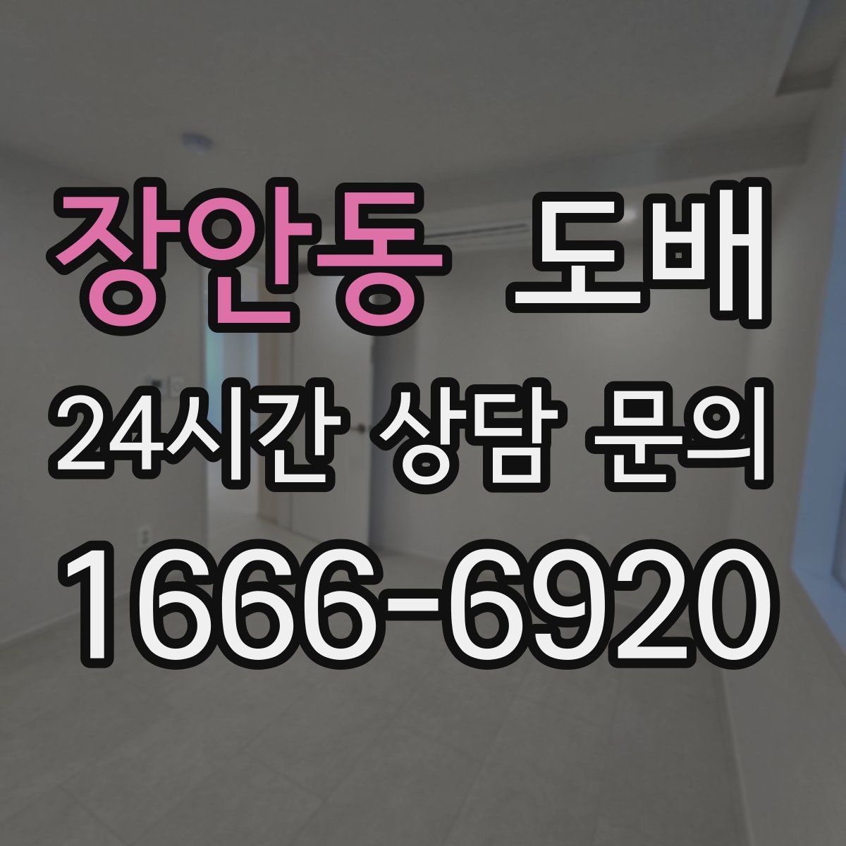 장안동 도배