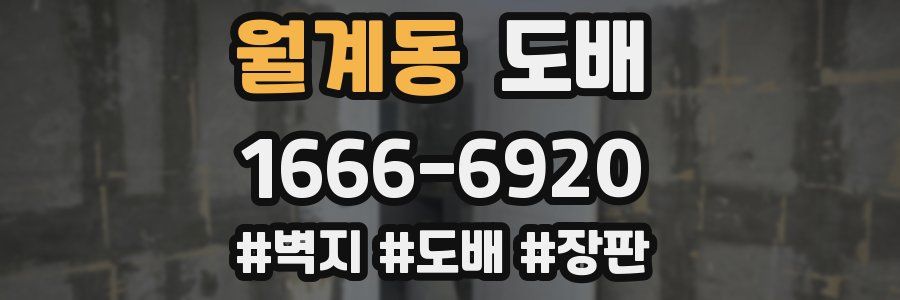 월계동 도배