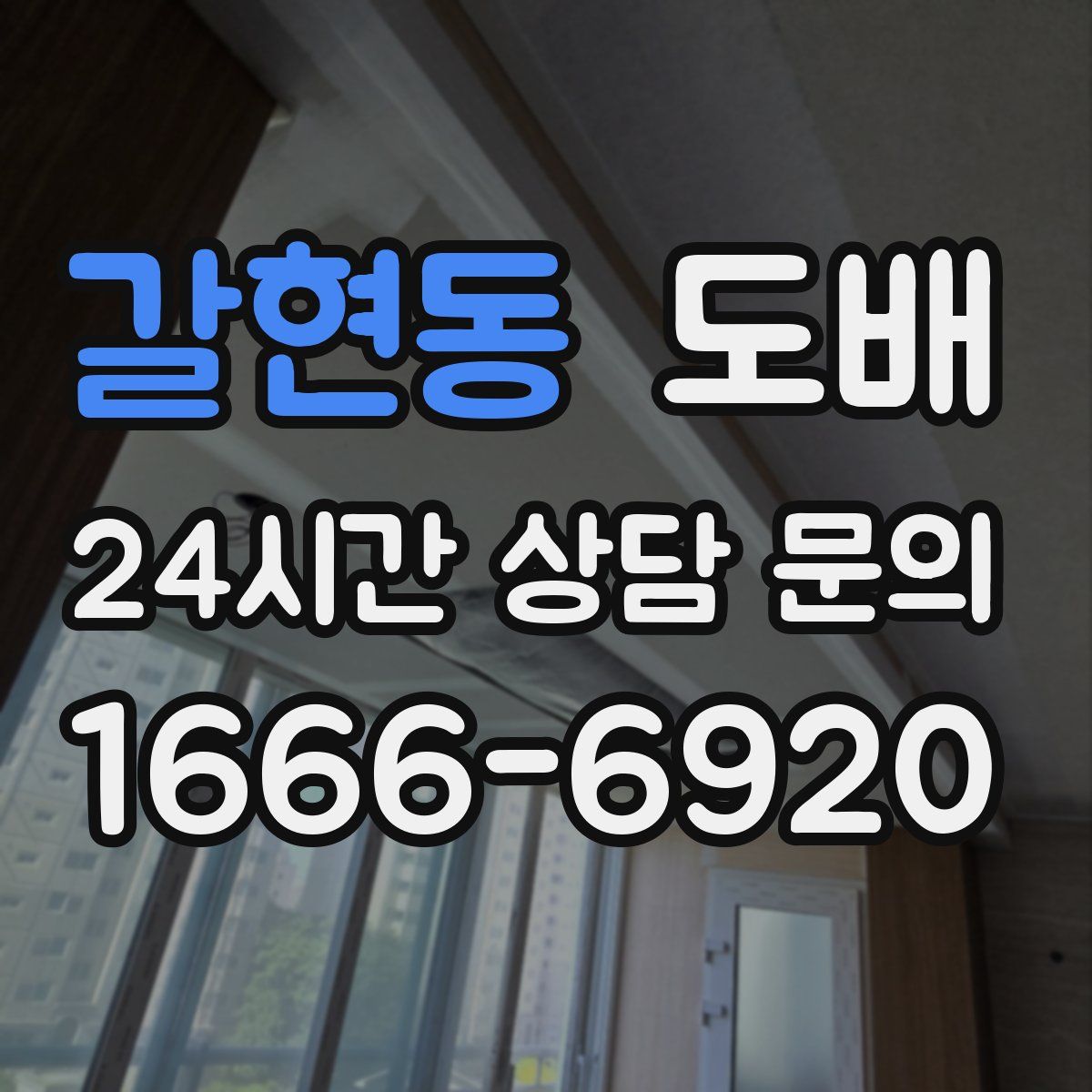 갈현동 도배