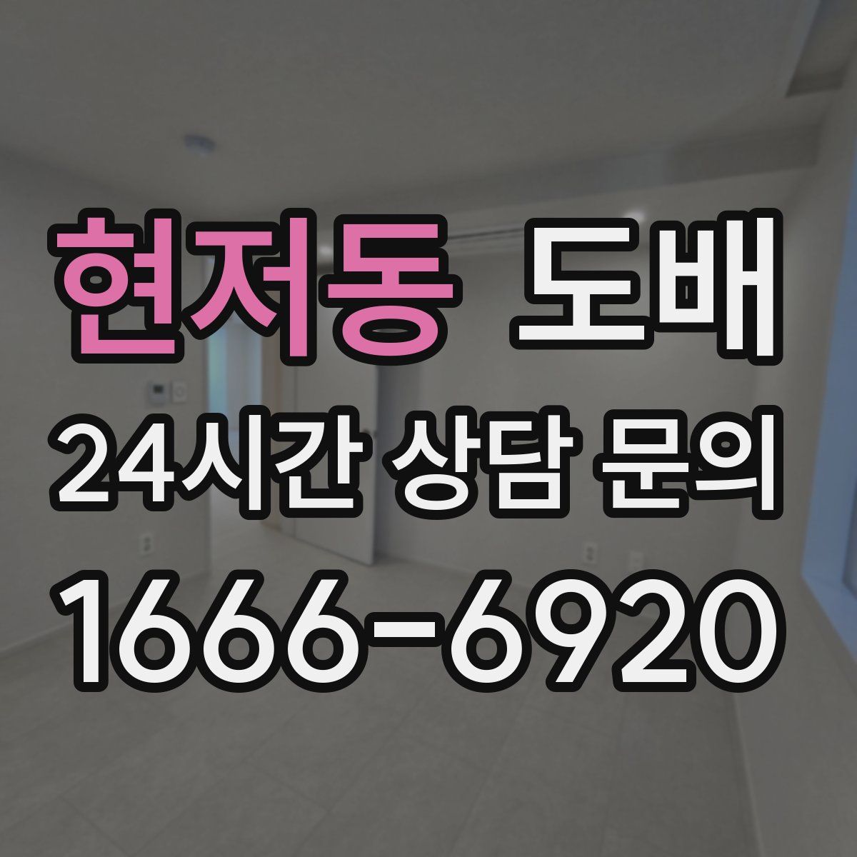 현저동 도배