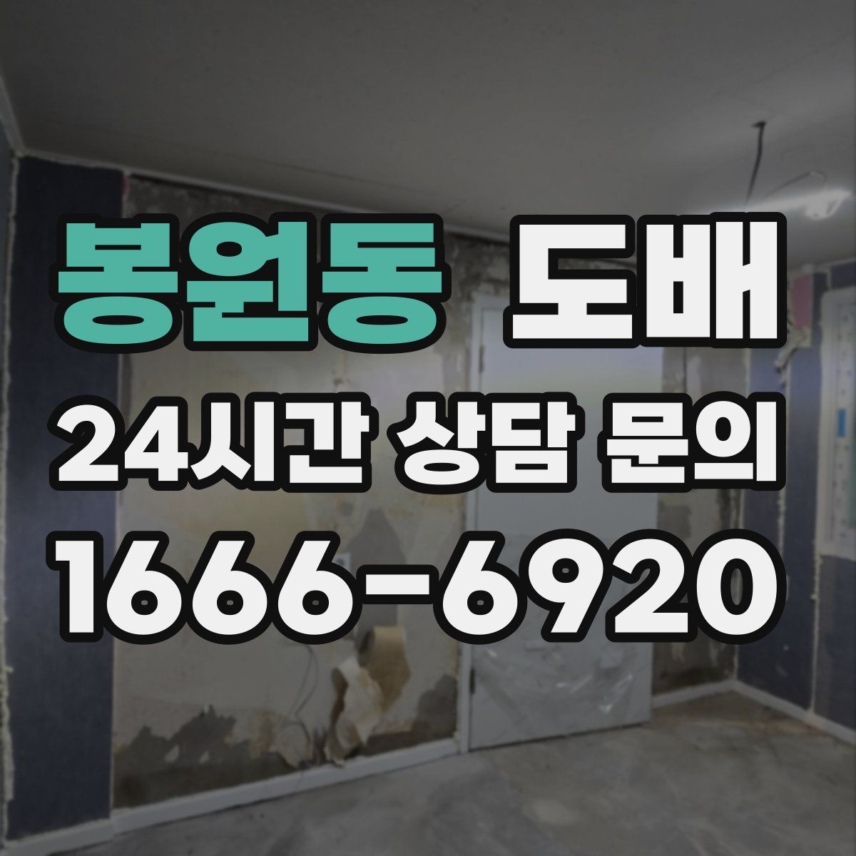 봉원동 도배