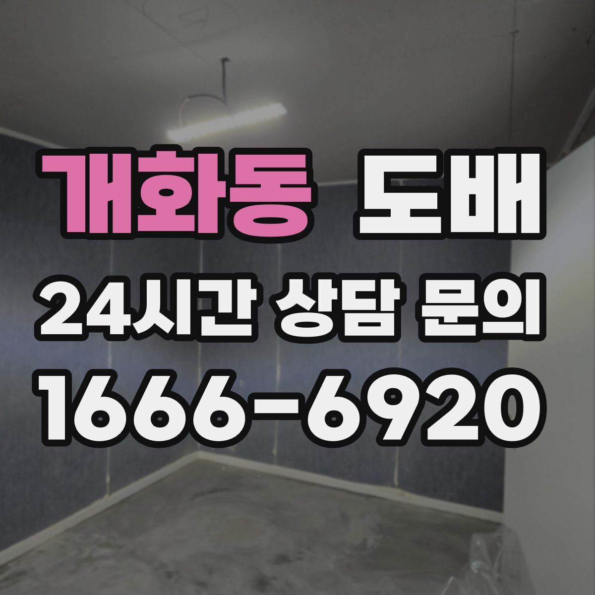 개화동 도배