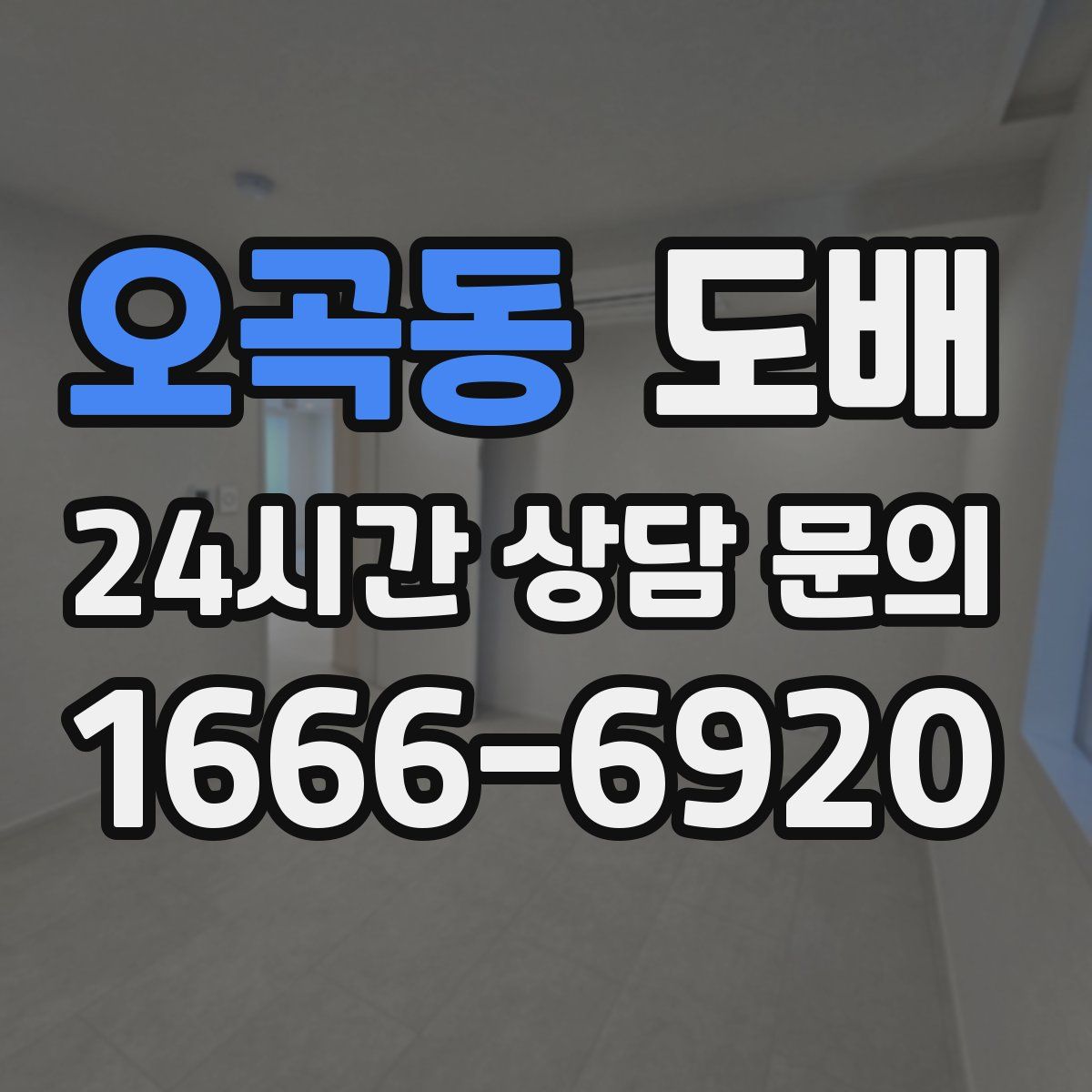 오곡동 도배