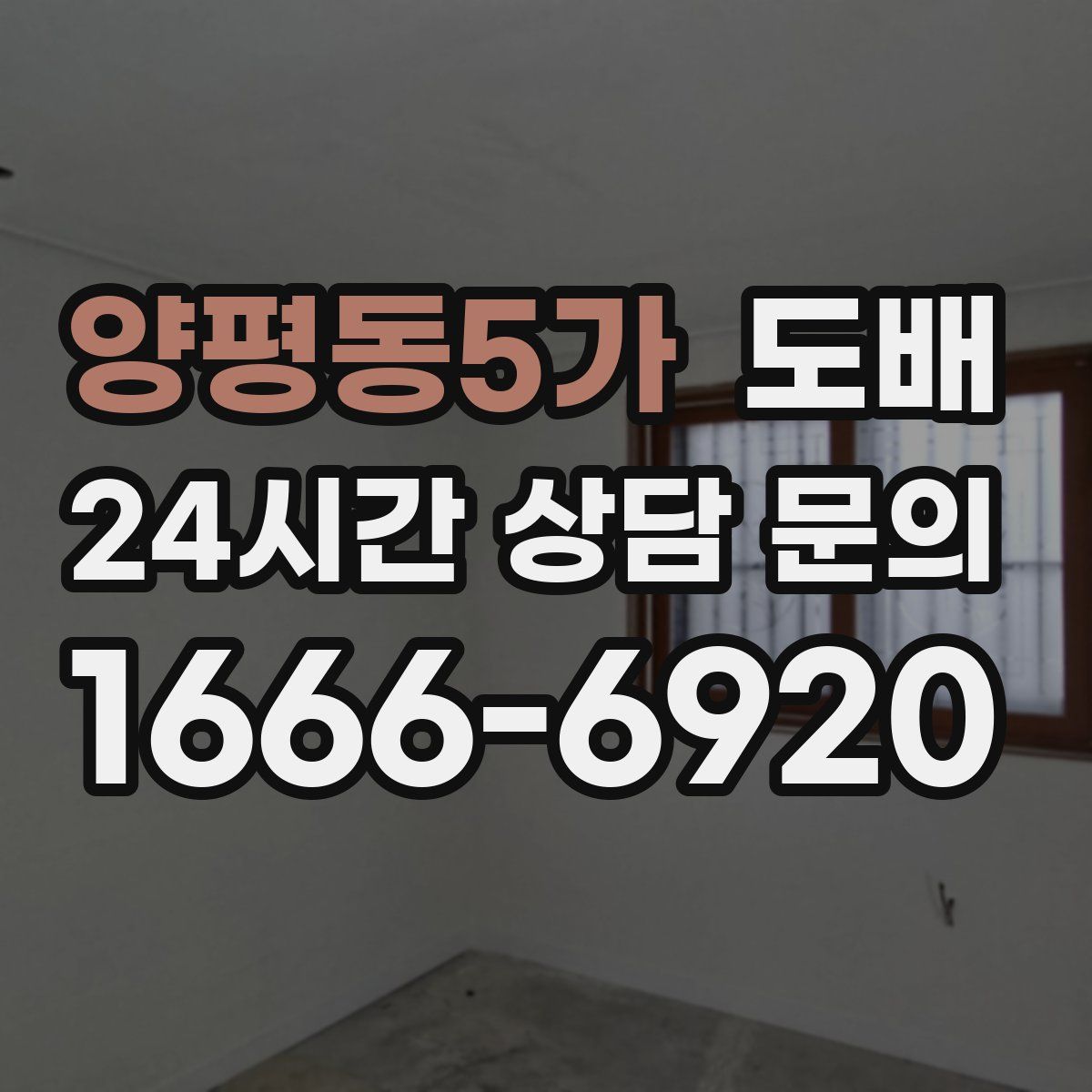 양평동5가 도배