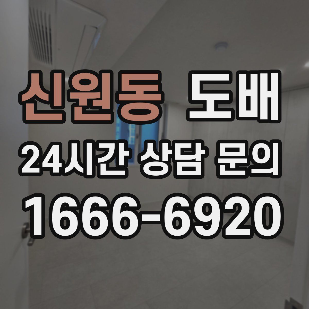 신원동 도배