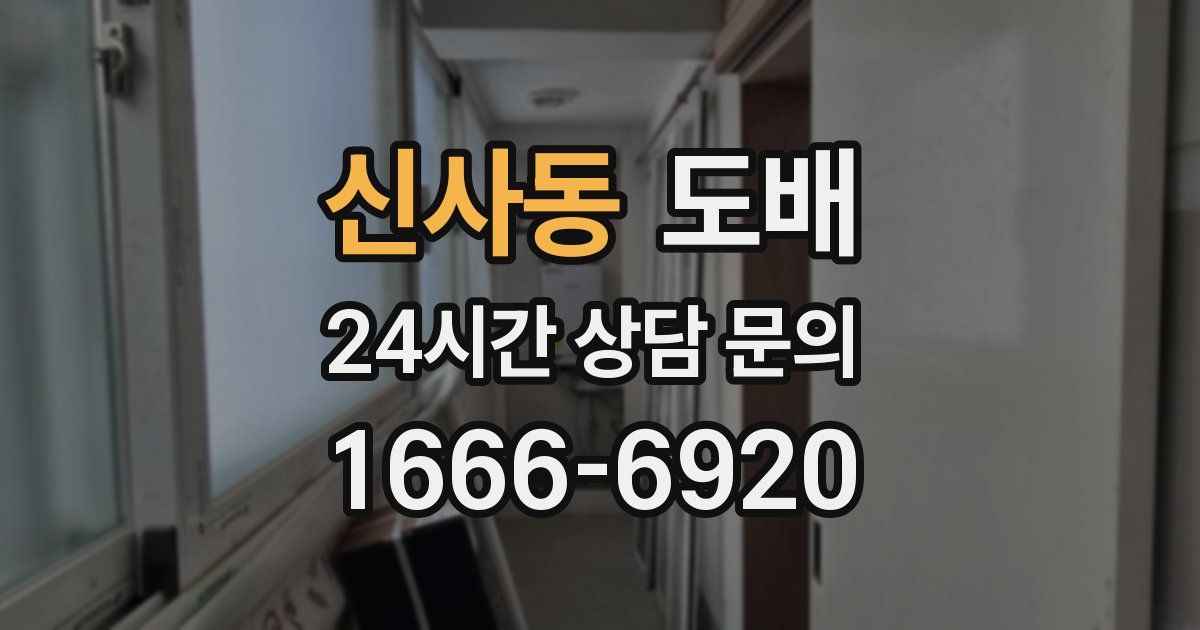 신사동 도배