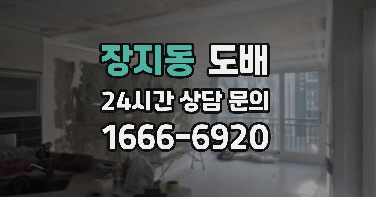 장지동 도배