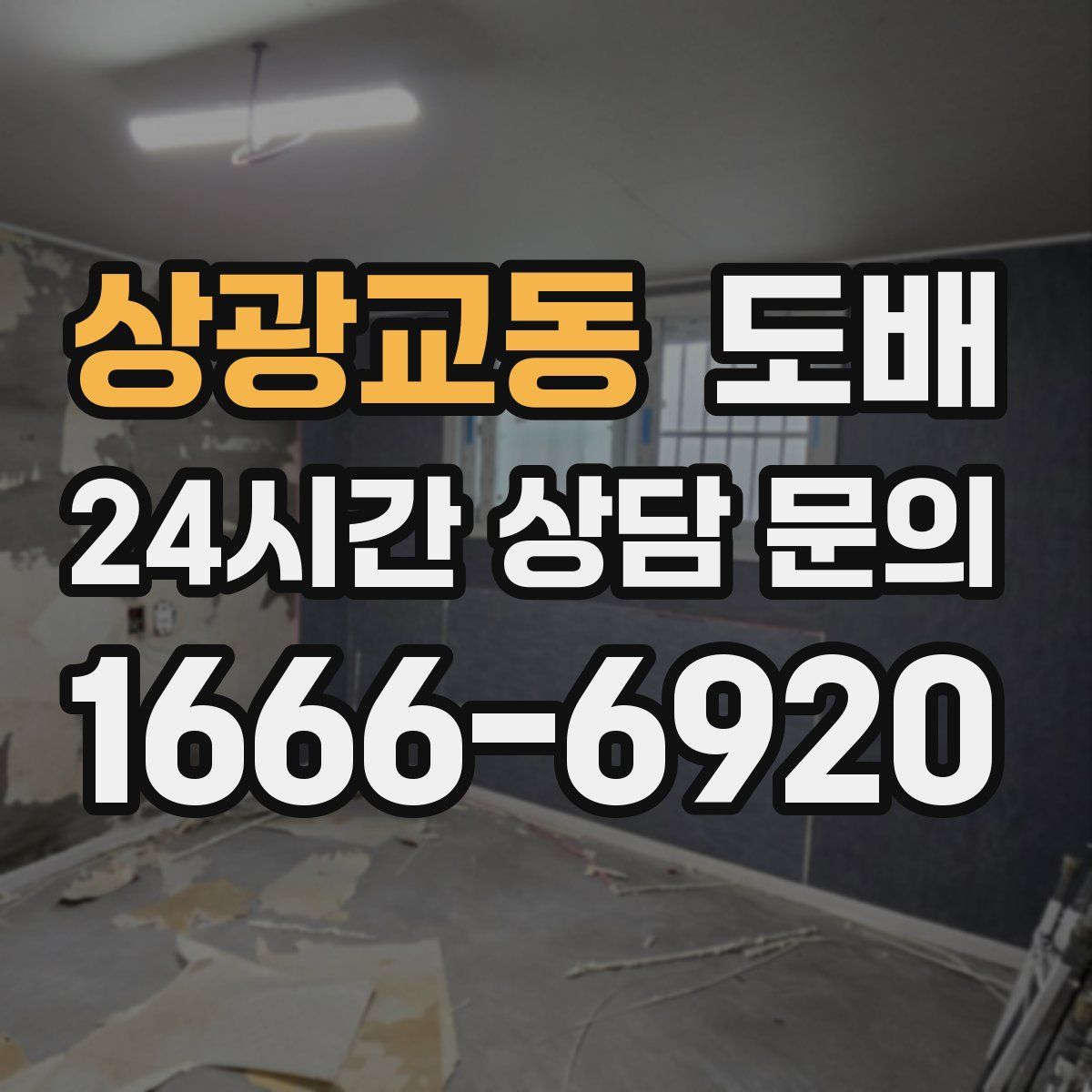 상광교동 도배