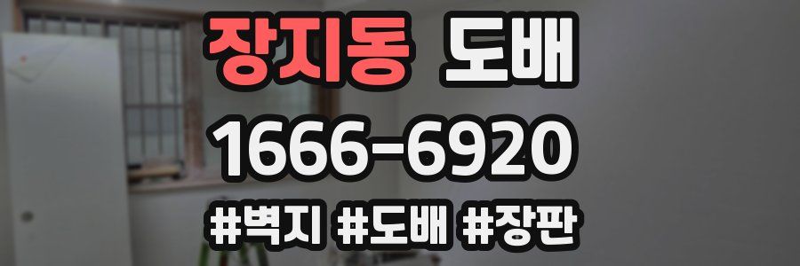 장지동 도배
