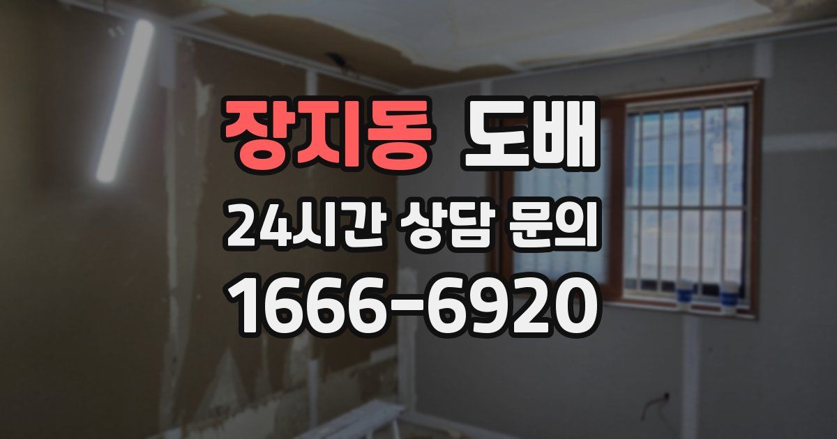 장지동 도배
