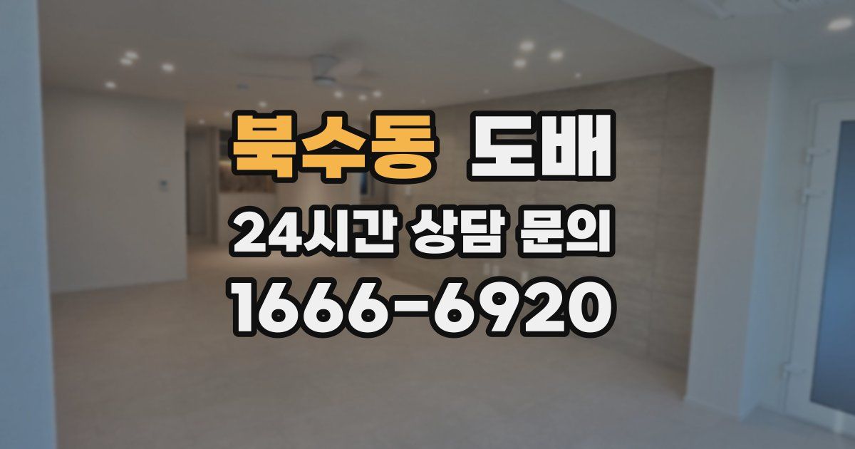 북수동 도배