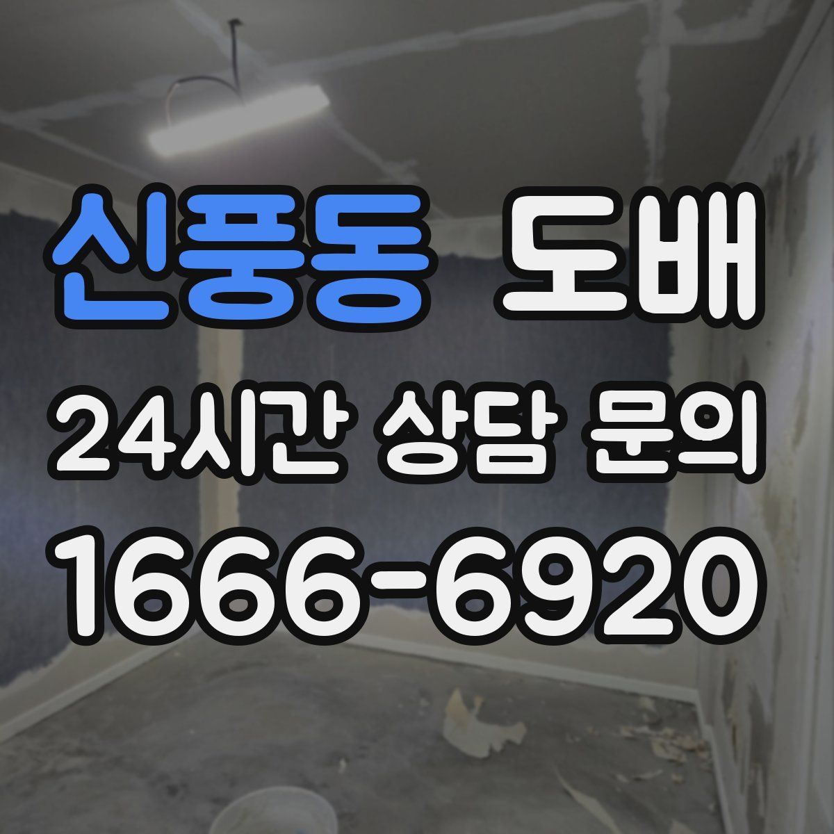 신풍동 도배