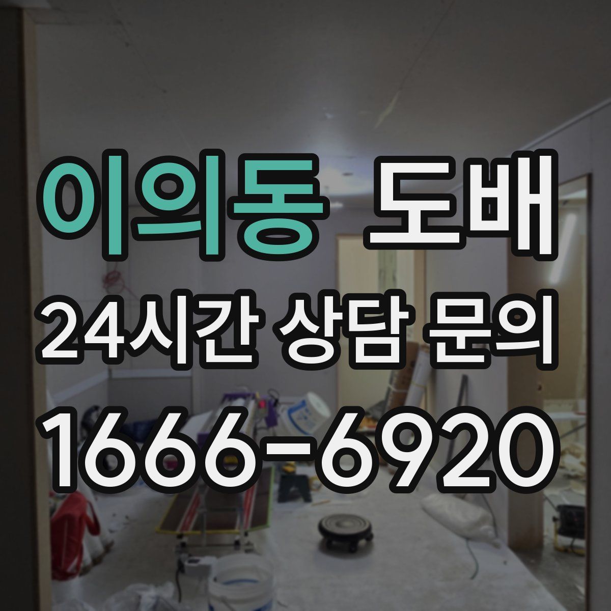 이의동 도배