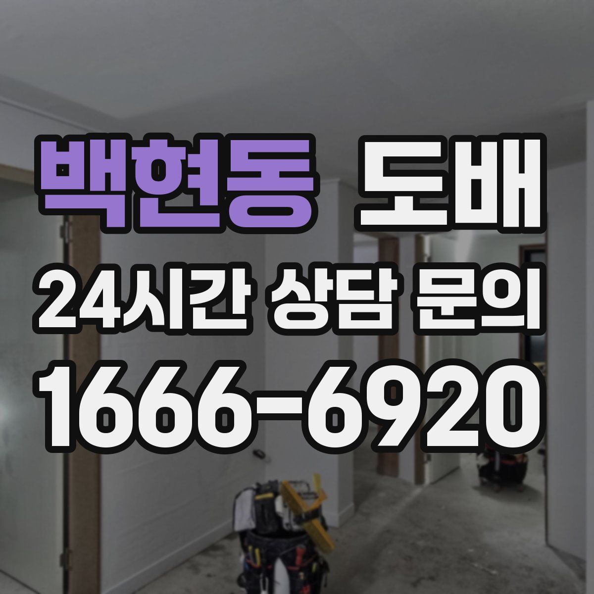 백현동 도배