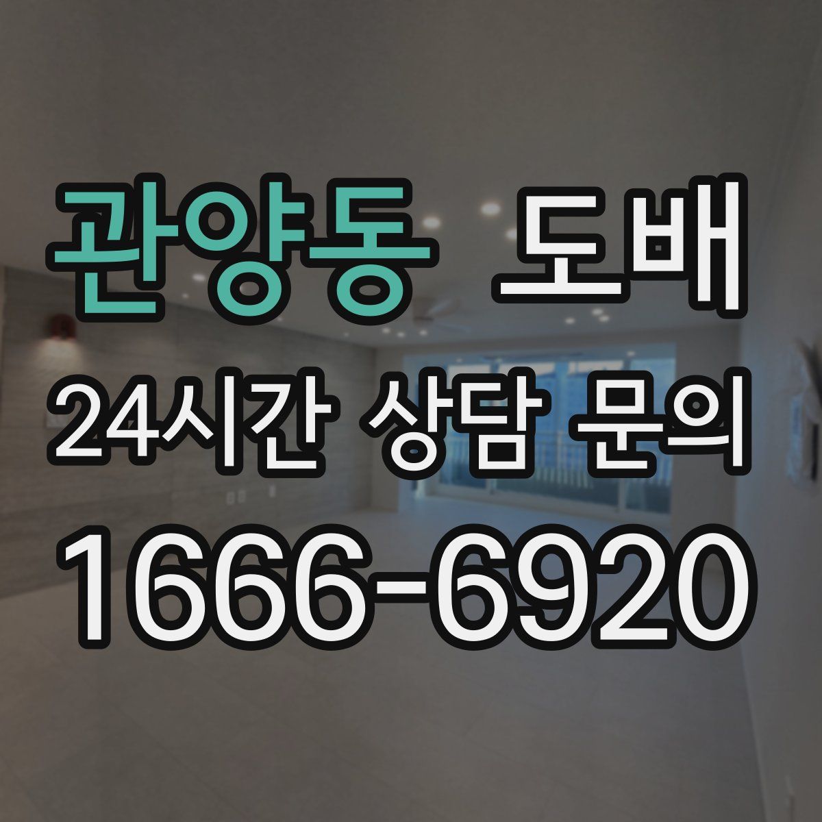 관양동 도배