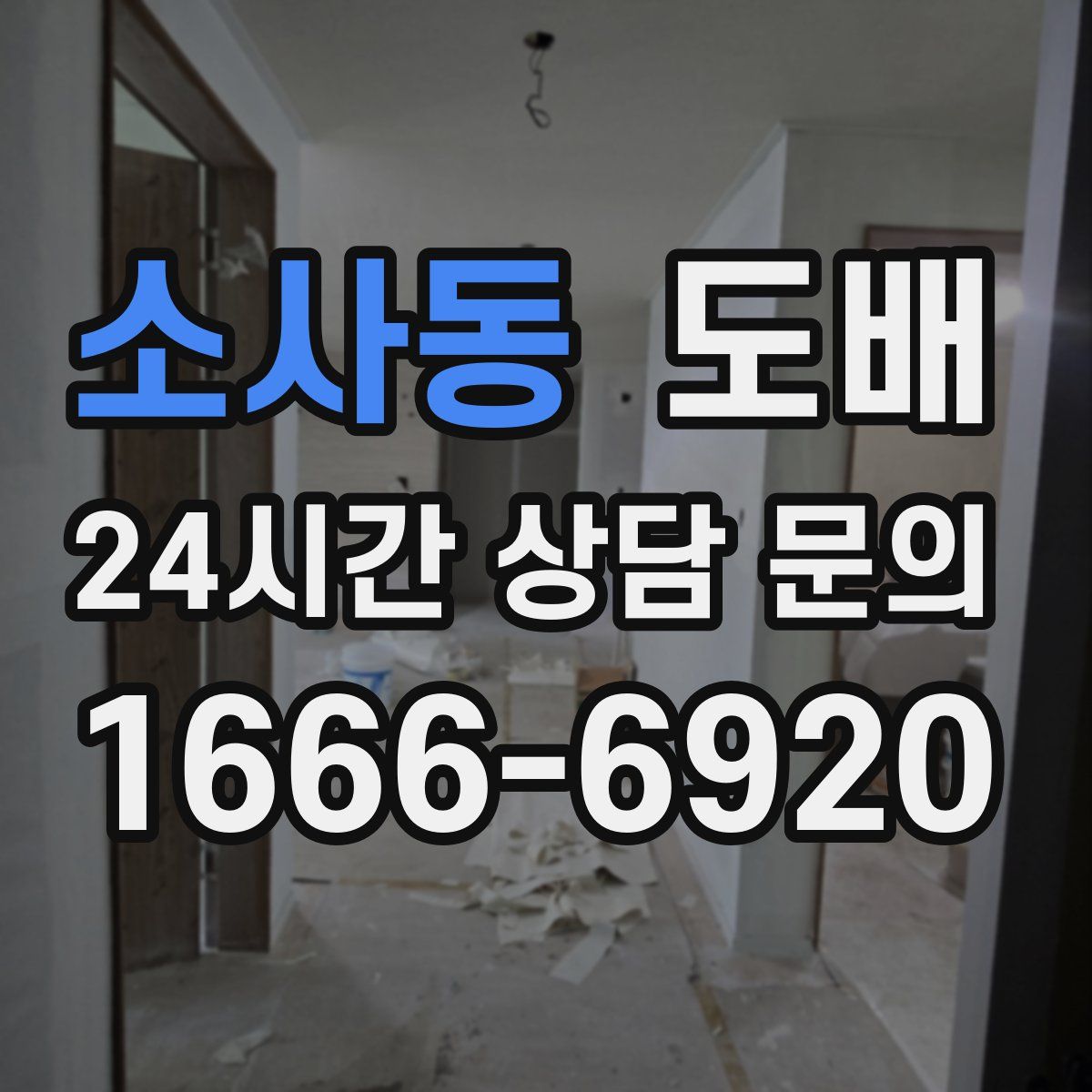 소사동 도배