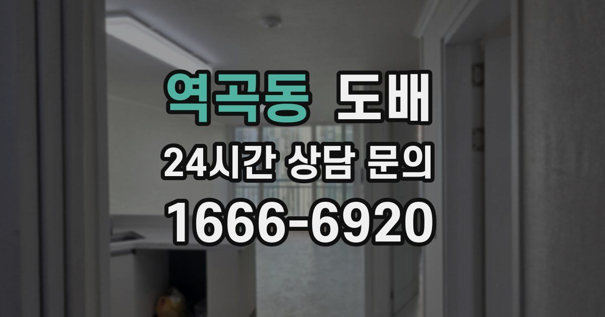 역곡동 도배