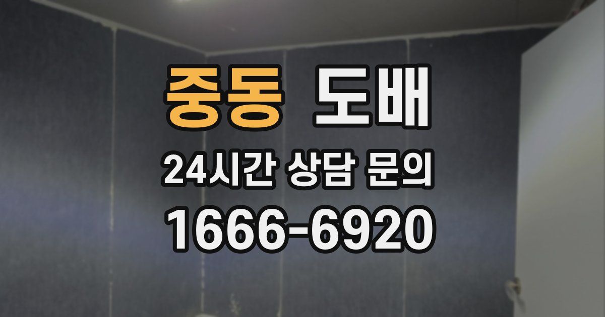 중동 도배