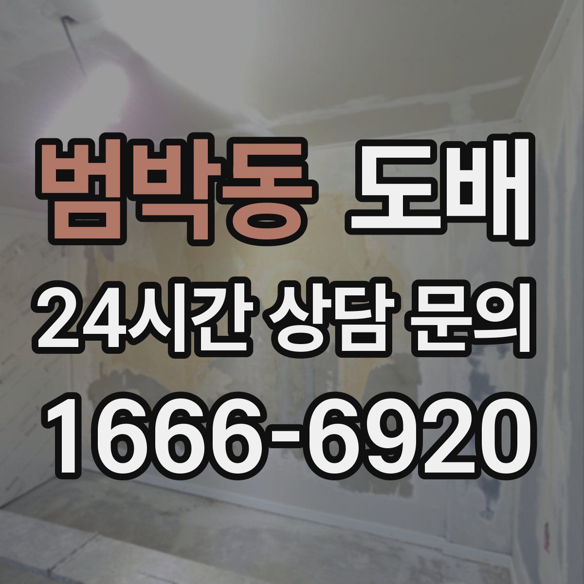 범박동 도배