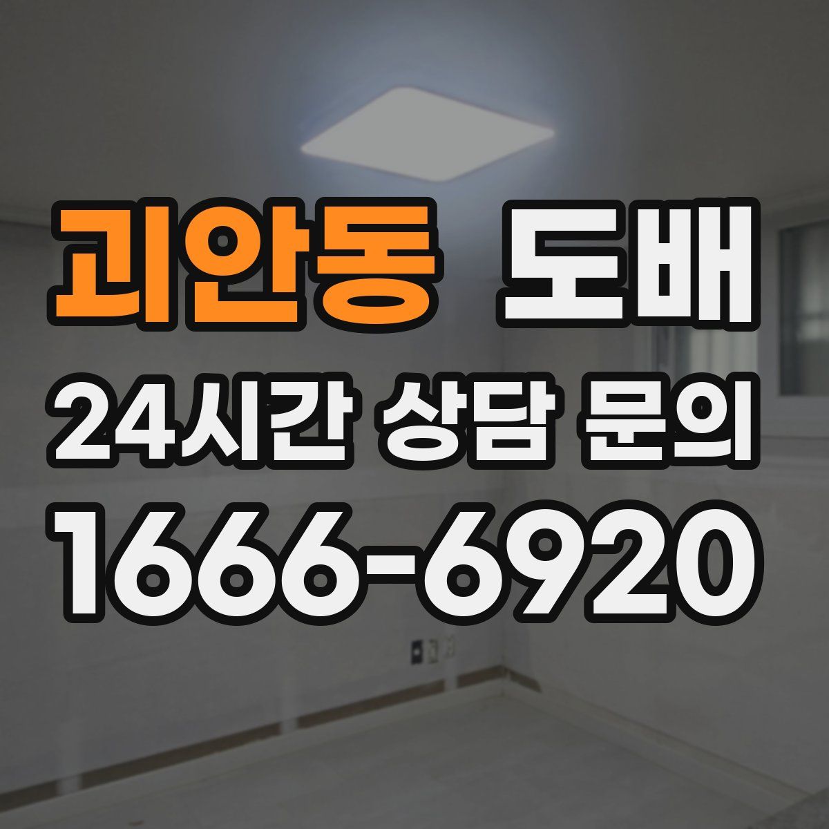 괴안동 도배