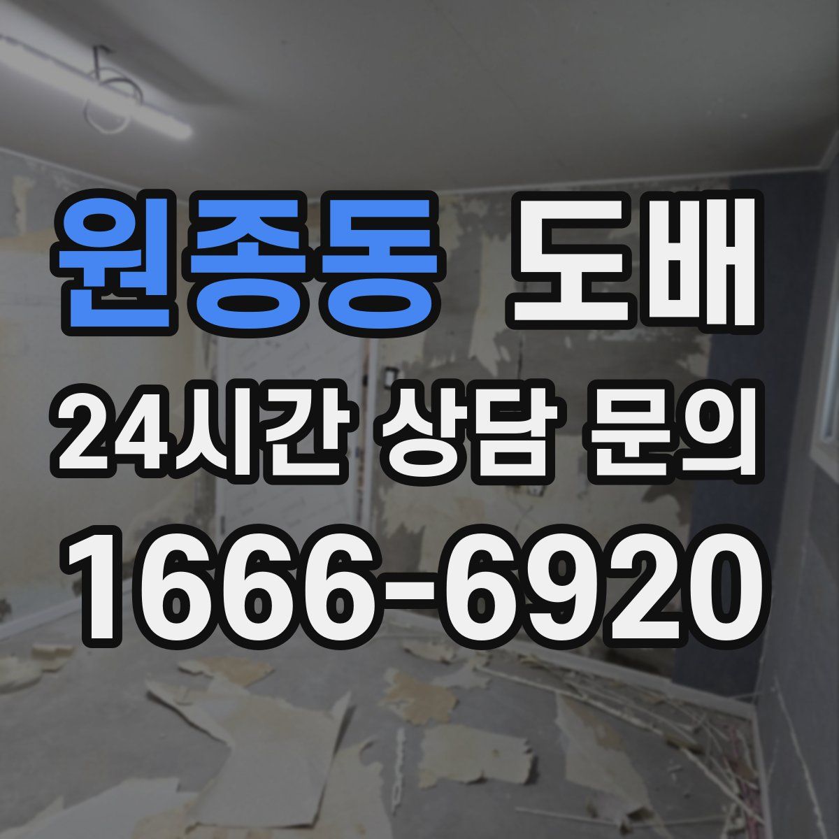 원종동 도배