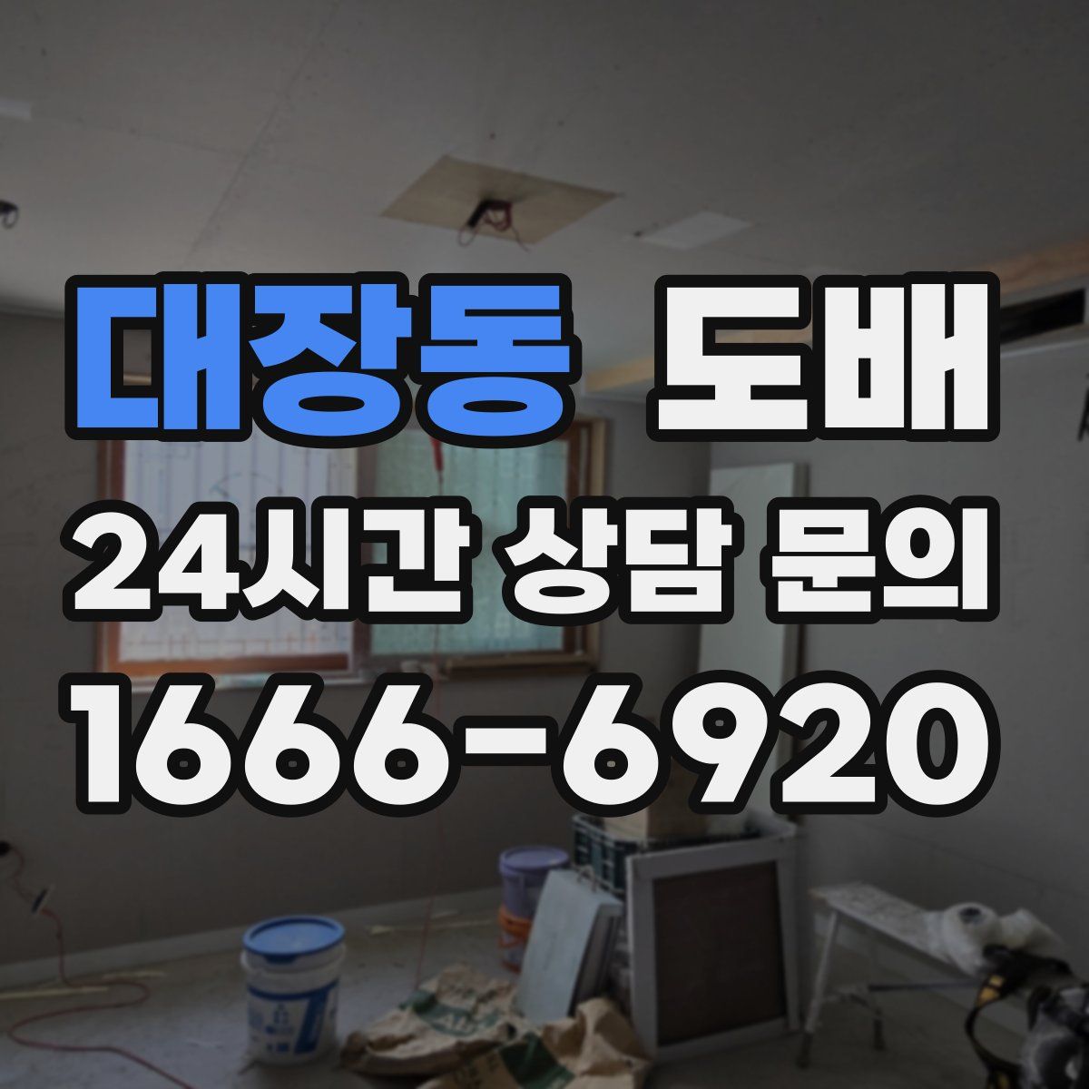 대장동 도배