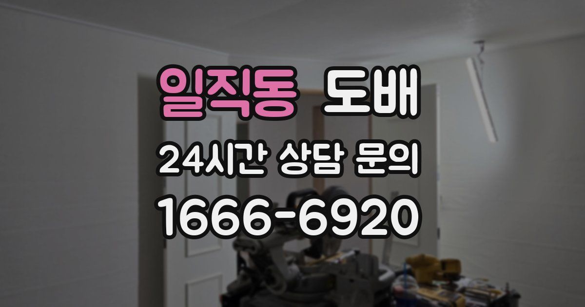 일직동 도배
