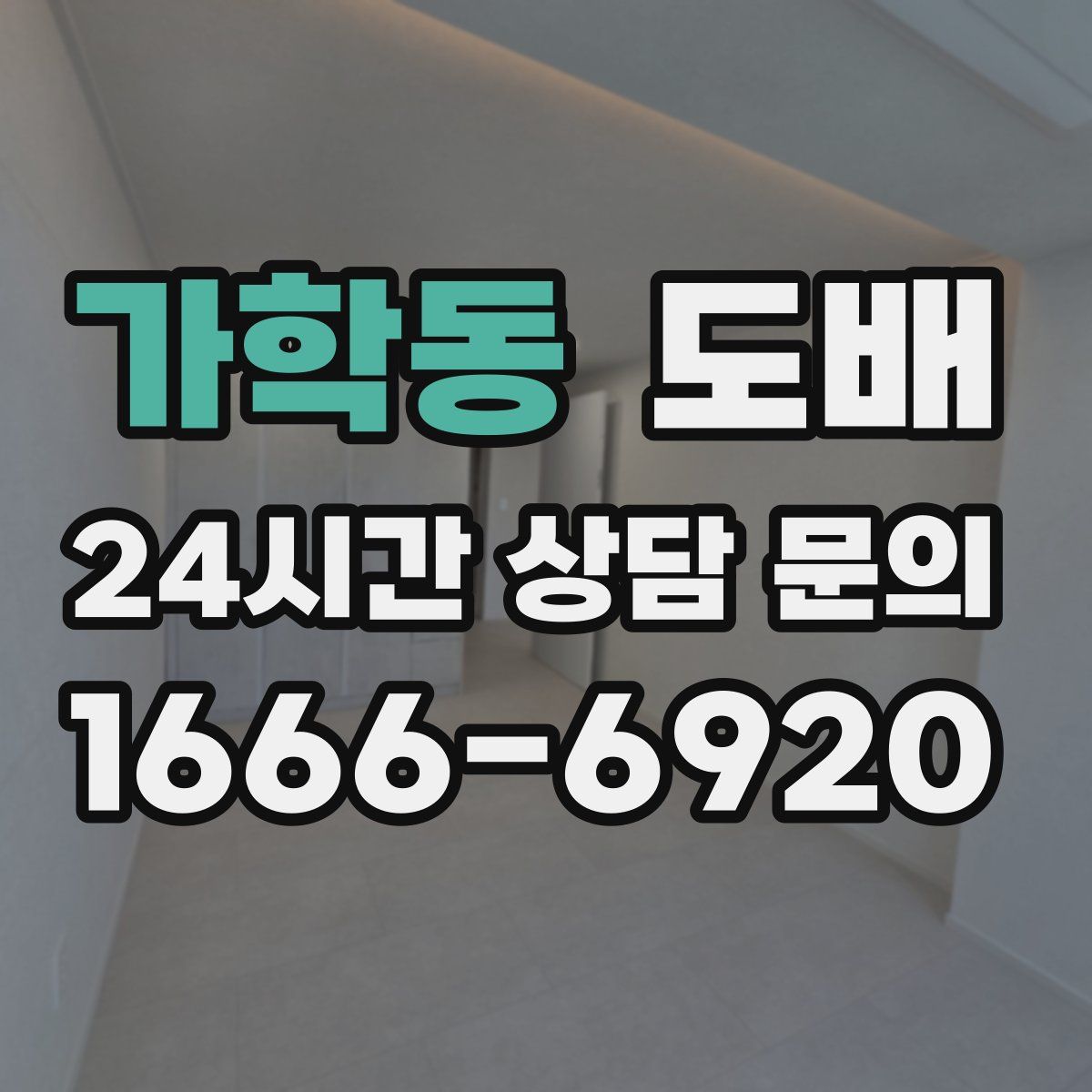 가학동 도배