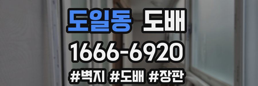 도일동 도배