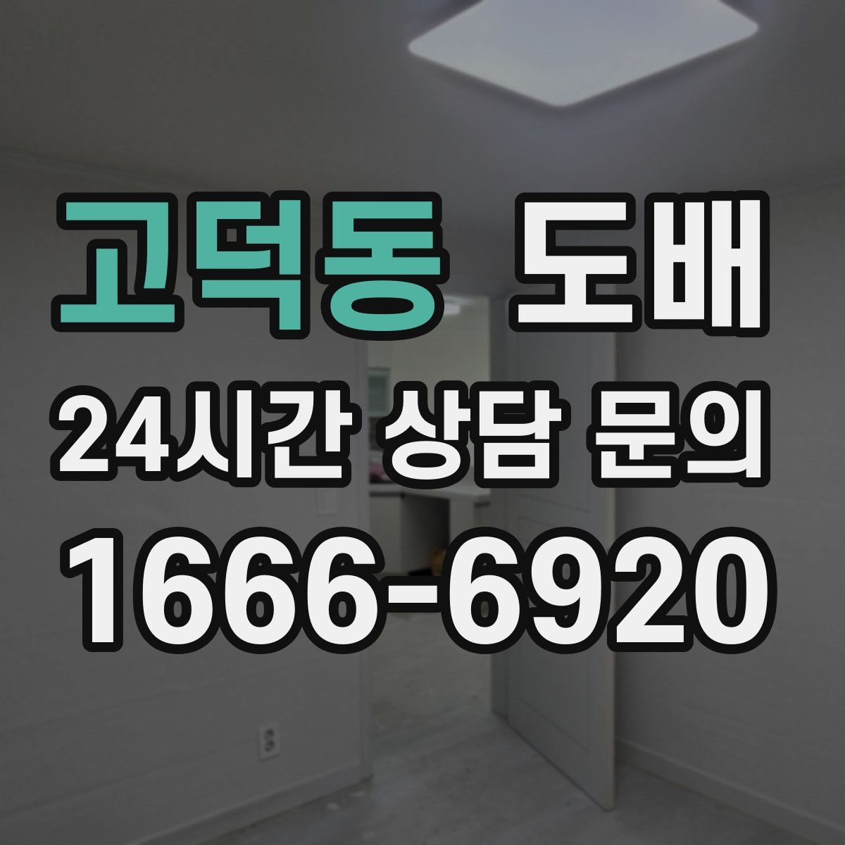 고덕동 도배