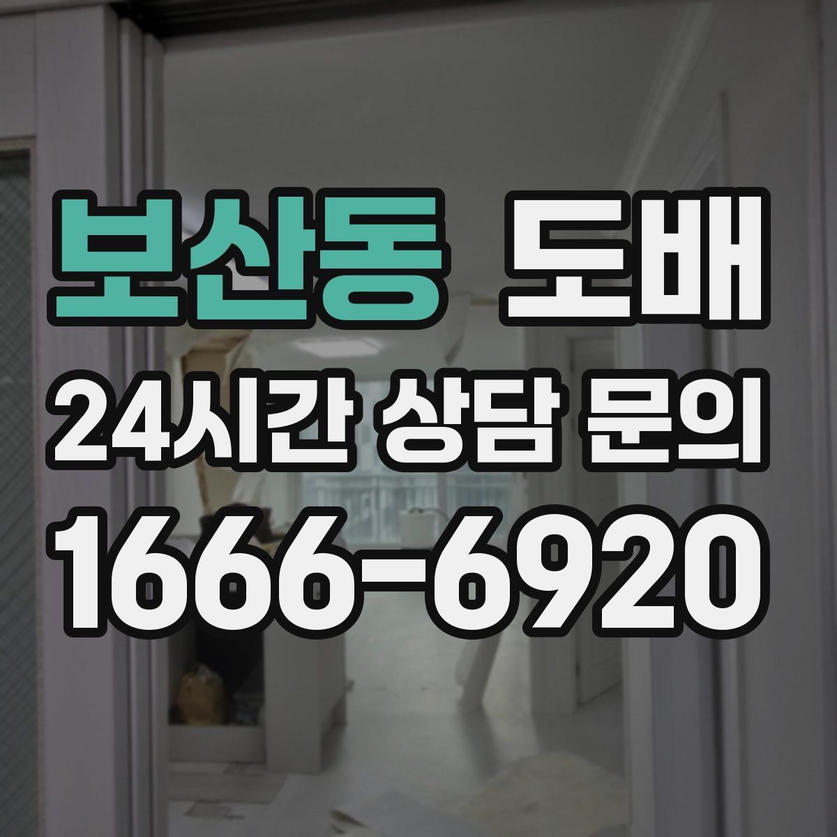 보산동 도배