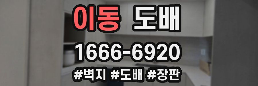 이동 도배