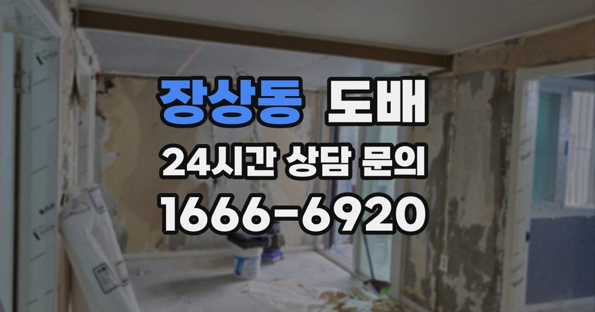 장상동 도배