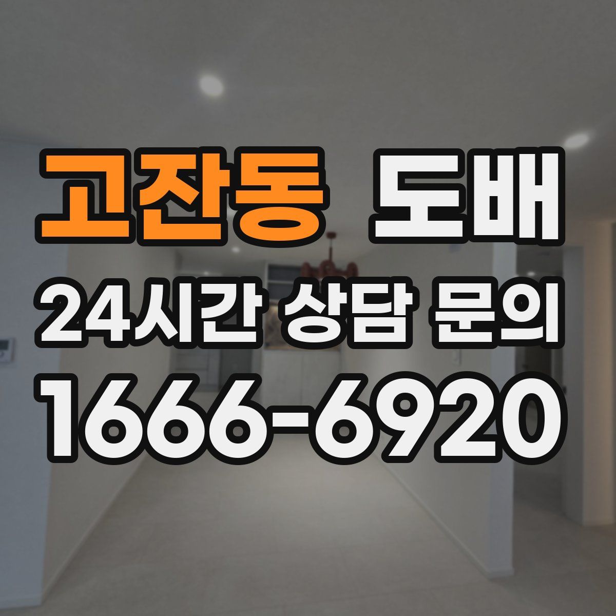 고잔동 도배