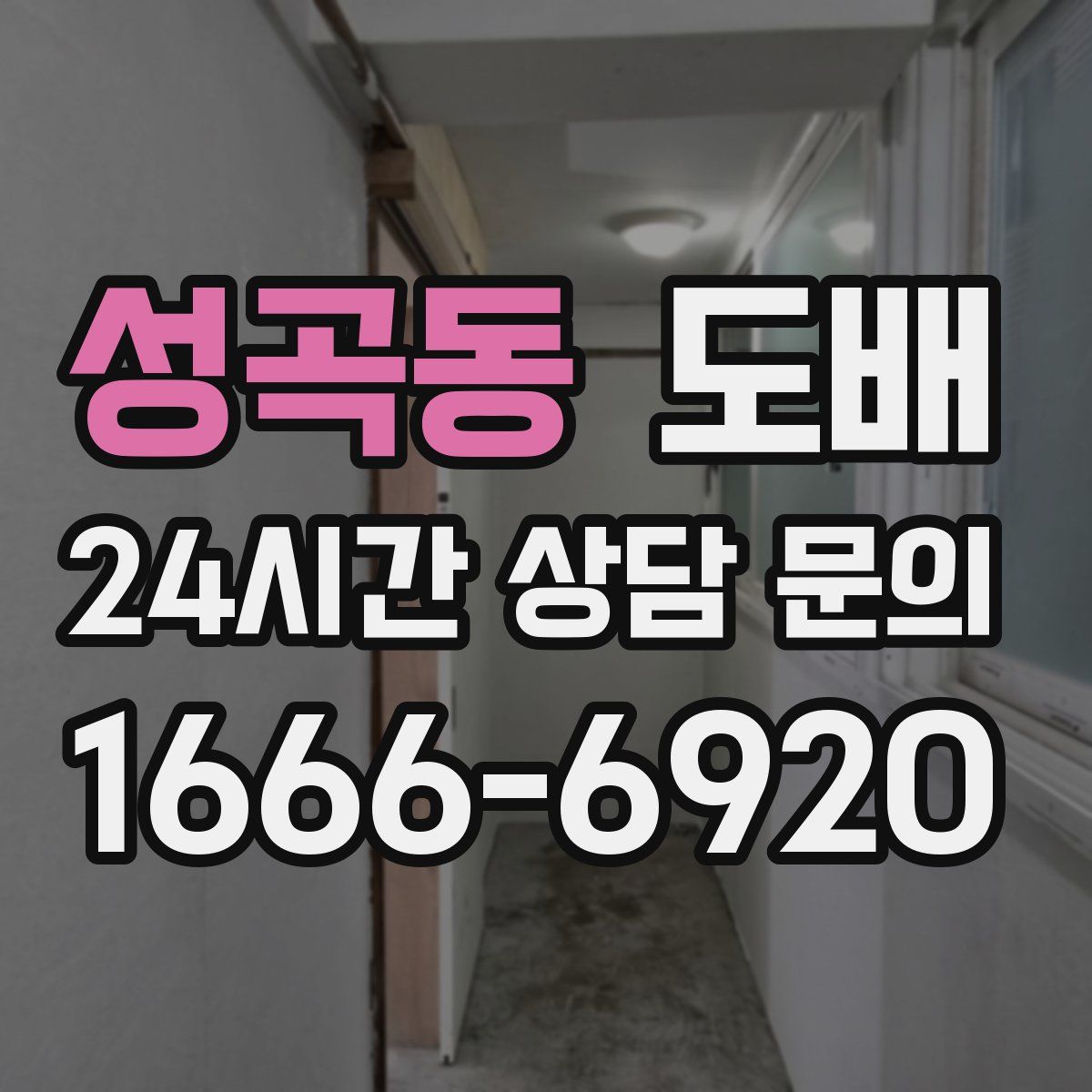 성곡동 도배