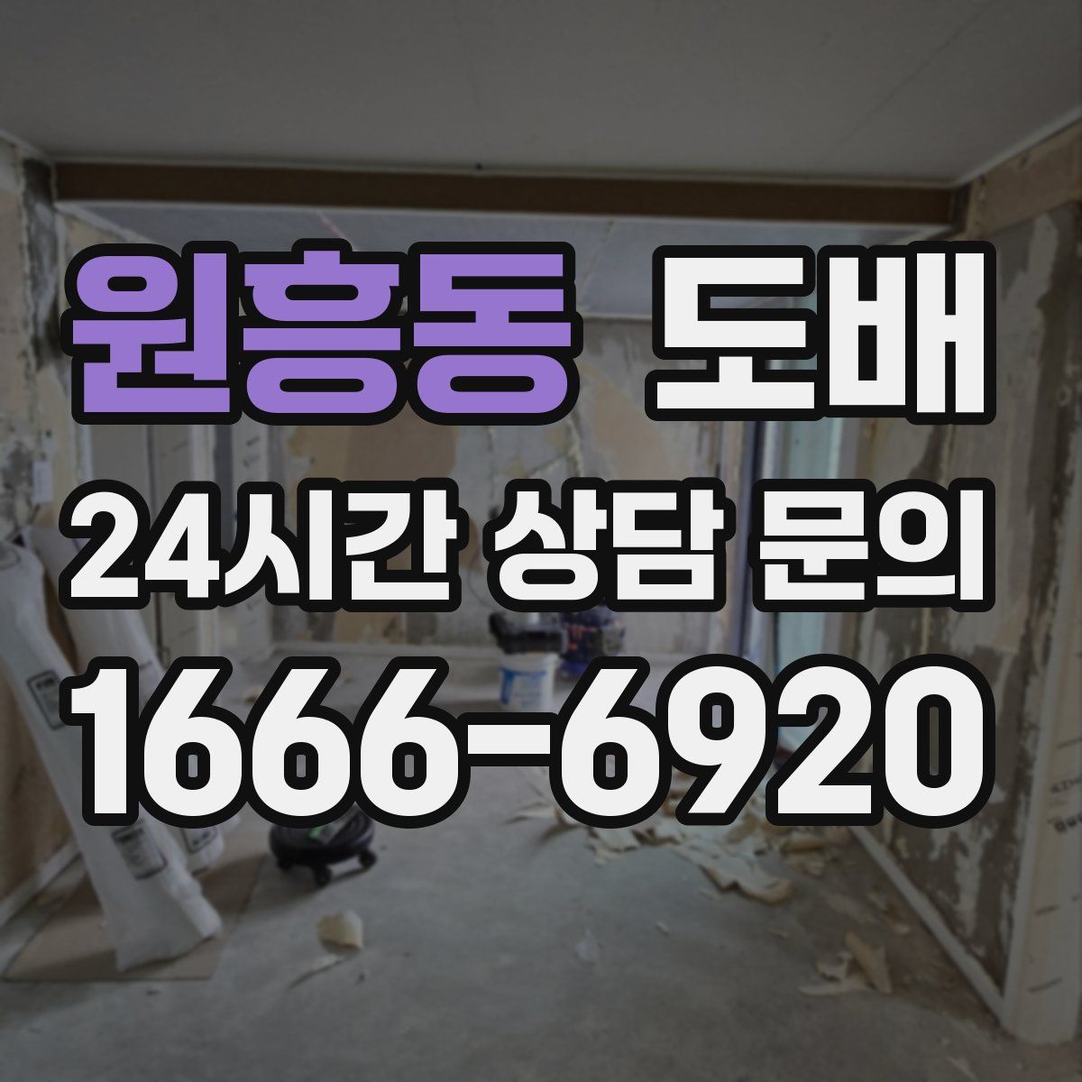 원흥동 도배