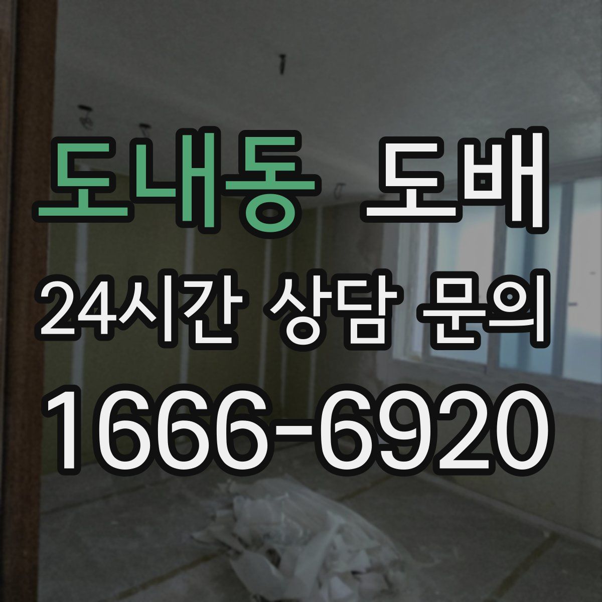 도내동 도배